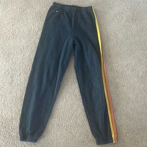 sweat pants, aviator nation, 14 kids,navy blue